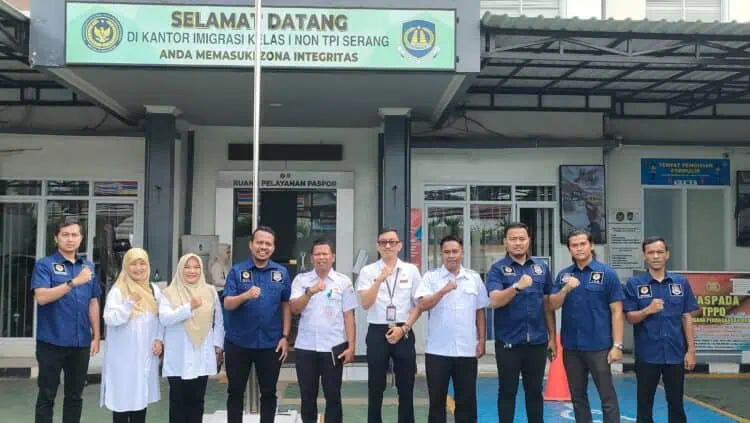Kesbangpol Pandeglang Tingkatkan Koordinasi Dengan Kantor Imigrasi Kelas 1 Non TPI Serang