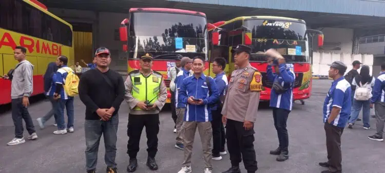 15 Ribu Buruh Banten Bertolak ke Jakarta, Polda Lakukan Pengamanan