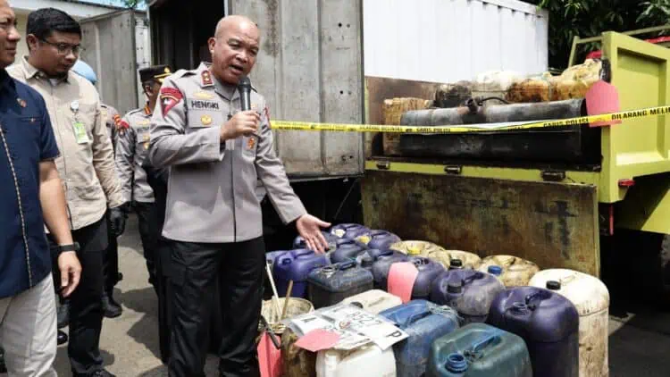 8 Penjual BBM dan Elpiji Bersubsidi Diringkus Polda Banten, Kerugian Negara Capai Rp910 Juta