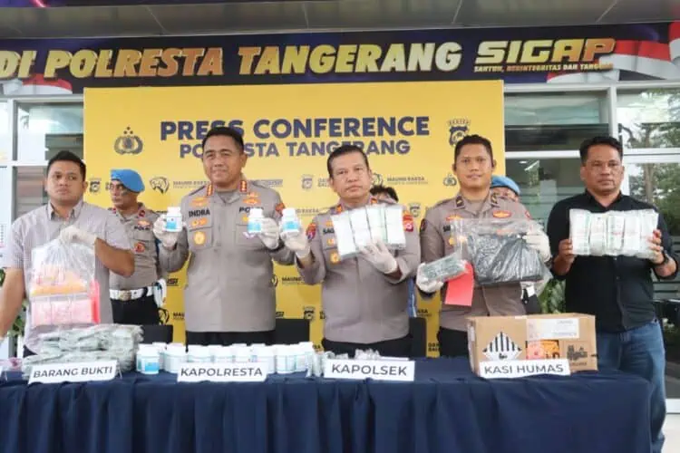 Bisnis Haram ‘Brekele’ Kandas, Polresta Sita 37 Ribu Butir Obat Keras