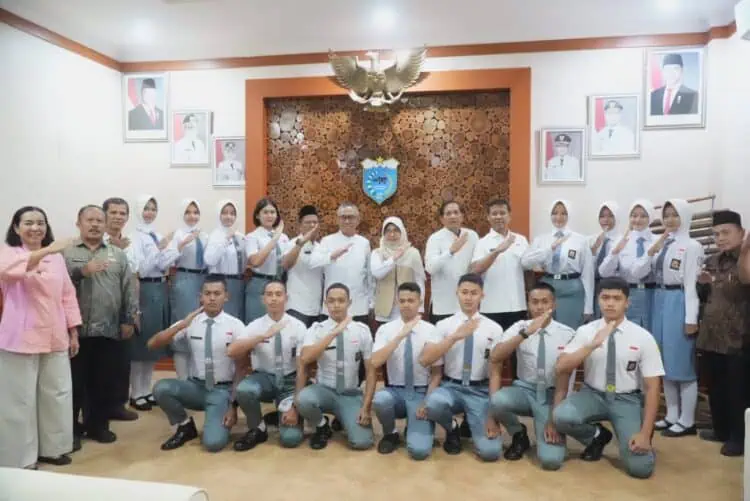 16 Putra Putri Terbaik Pandeglang Ikuti Seleksi Paskibraka Provinsi dan Nasional