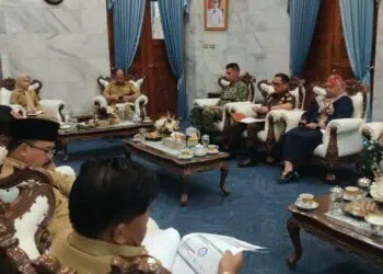 RAKOR - Jelang Iduladha, Bupati Serang Ratu Rahmatuzakiyah intensifkan Rakor bersama jajaran Forkopimda. (ISTIMEWA)