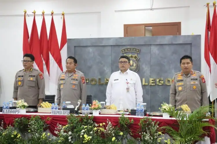 Truk Tambang Disorot, Polda Banten Gelar Rakor Pengendalian Jam Operasional di Cilegon