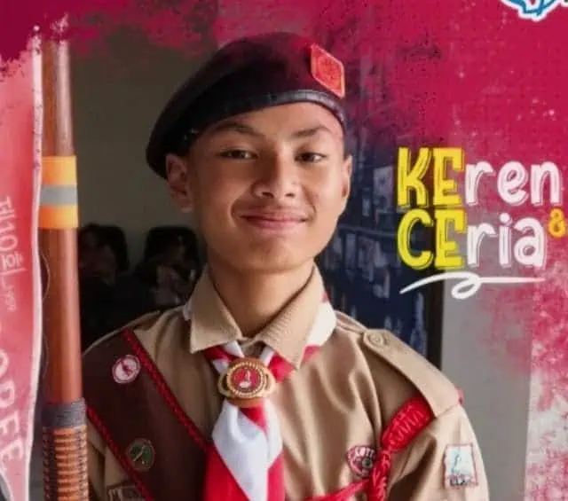 Pelajar SMPN 6 Kota Tangerang Muhamad Ridwan Maulana Terpilih Jadi Duta Pramuka Indonesia 2026