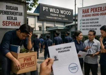 Ilustrasi PHK sepihak. (ISTIMEWA)