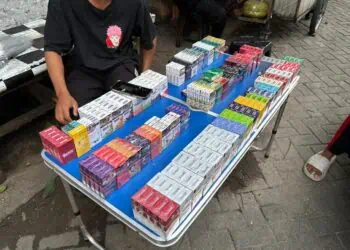 Peredaran rokok ilegal di sejumlah wilayah Kota Tangerang, masih marak dan mudah ditemukan. (ISTIMEWA)