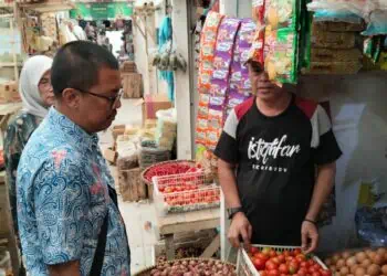 KENAIKAN HARGA - Harga sejumlah kebutuhan pokok, naik di pasaran. Hal itu terjadi menjelang Iduladha, akibat permintaan meningkat. (ISTIMEWA)