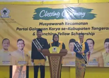Rampungkan Muscam Lebih Cepat, Intan: Berkat Soliditas Golkar Kabupaten Tangerang