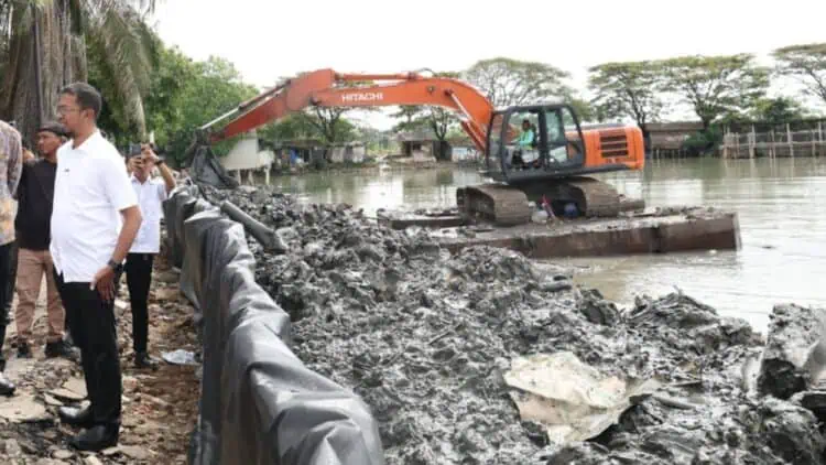 Antisipasi Banjir, Aliran Sungai Di Banten Dinormalisasi