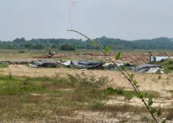 DIGARAP PIHAK LAIN : Salah satu aset limpahan dari Pemprov Jabar kepada Pemprov Banten, di Kabupaten Serang, digarap pihak lain. Karena, belum memiliki sertifikasi kepemilikan alas hak yang sah secara hukum. (ISTIMEWA)