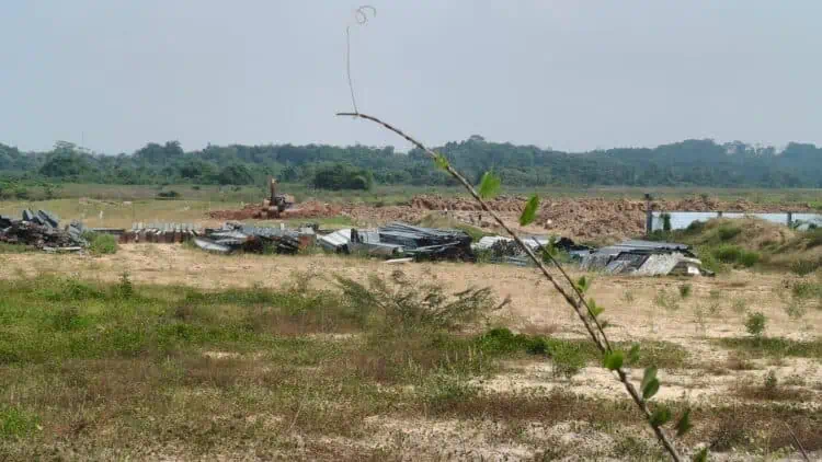 DIGARAP PIHAK LAIN : Salah satu aset limpahan dari Pemprov Jabar kepada Pemprov Banten, di Kabupaten Serang, digarap pihak lain. Karena, belum memiliki sertifikasi kepemilikan alas hak yang sah secara hukum. (ISTIMEWA)