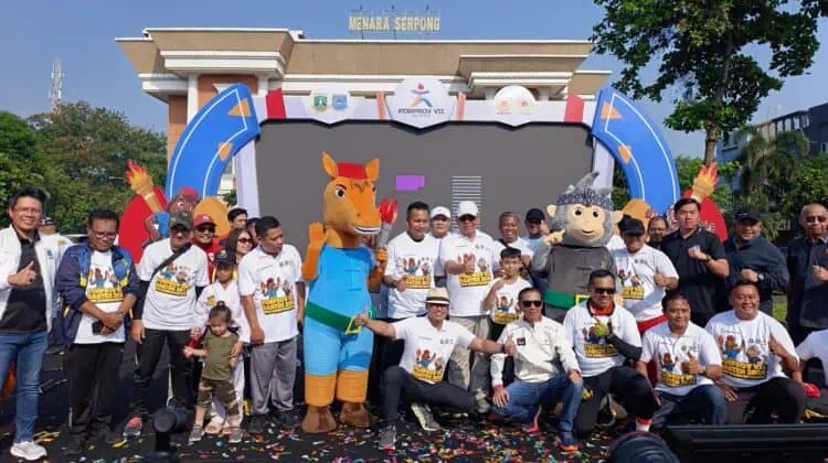 Kick Off Porprov Banten 2026 Digelar, Pemkot Tangsel Akan Tambah Anggaran