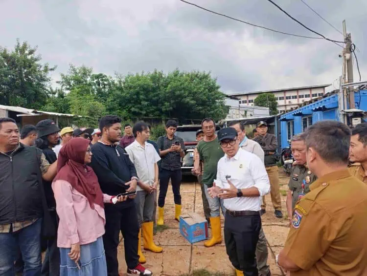 Tinjau Proyek Longsor di Serpong, Pilar Soroti Kelengkapan Izin