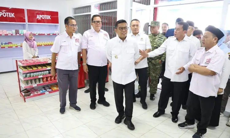 695 Koperasi Merah Putih di Banten Sudah Beroperasi