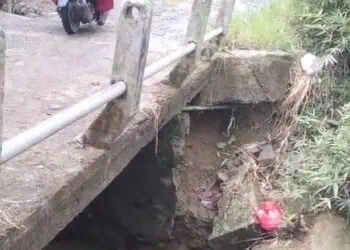 Jembatan Cijango Pandeglang Nyaris Amblas, Masyarakat Desak Pemerintah Segera Menangani