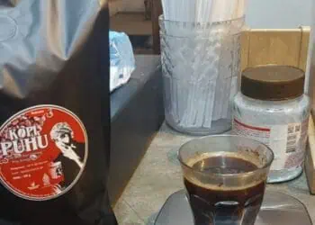 Ilustrasi kopi puhu, Desa Bandung, Kecamatan Banjar, Kabupaten Pandeglang. (ISTIMEWA)