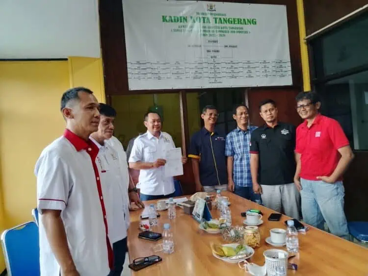 Lelang Rehab GOR Nambo Disorot Kadin Kota Tangerang, Ini yang Dipertanyakan