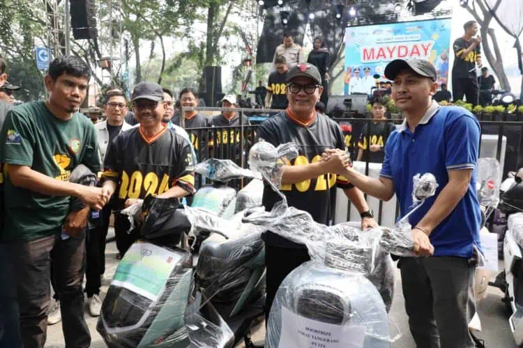 Hari Buruh 2026 Berlangsung Meriah, Sachrudin: Terus Berkolaborasi Wujudkan Kesejahteraan