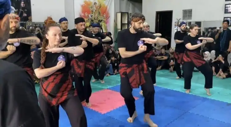 15 Pesilat Asal Italia Berguru ke Lebak