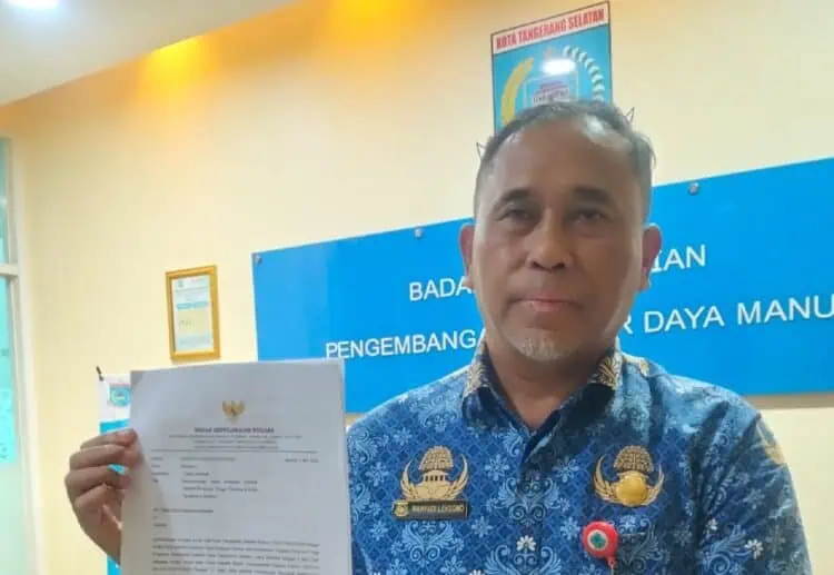 Pemkot Tangsel Terbitkan Kepwal, Bambang Noertjahjo Lanjut Jabat Sekda