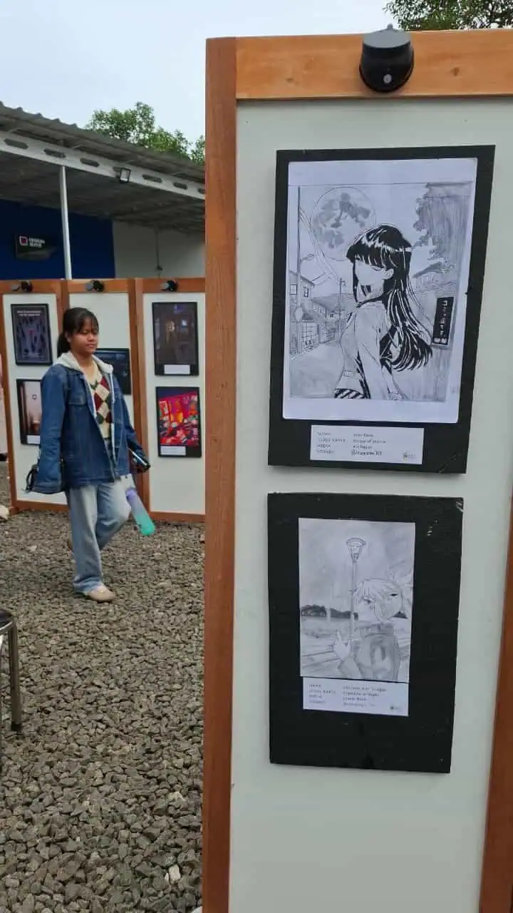 Puluhan Mahasiswa DKV UTPAS, Adu Skill di Pameran Seni After Hours Puluhan Mahasiswa DKV UTPAS, Adu Skill di Pameran Seni After Hours