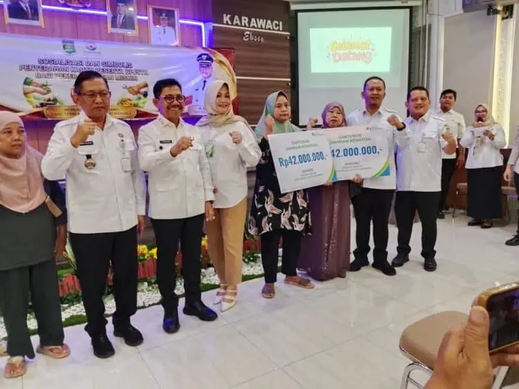 Sebanyak 22.867 Masyarakat Rentan Kota Tangerang Tercover BPJS Ketenagakerjaan