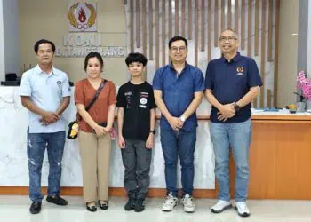 Atlet Gokar Kabupaten Tangerang Bayu Ananta Berlaga di Sicilia
