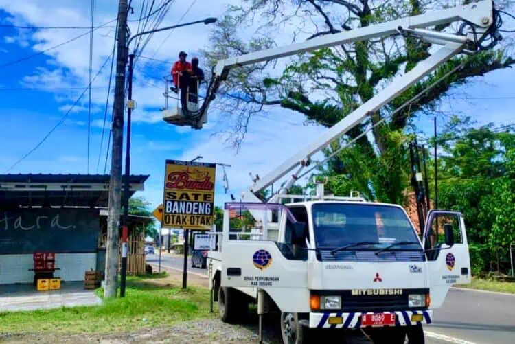 Dishub Kabupaten Serang Optimalkan PJU, 1.025 Unit Pemeliharaan dan 555 Titik Pasang Baru