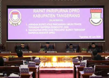 Rapat Paripurna DPRD Tangerang Sepakati Sinergi Pembangunan dan 3 Raperda Baru