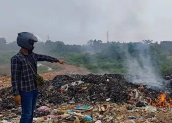 Berbekal Drone, Warga Temukan Lapak Pembakaran Limbah yang Diduga Ilegal di Sindang Jaya Tangerang