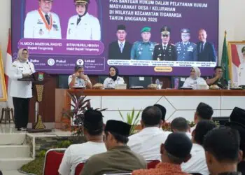 Wabup Tangerang Perkuat Posbakum Desa di Tigaraksa untuk Permudah Bantuan Hukum Warga
