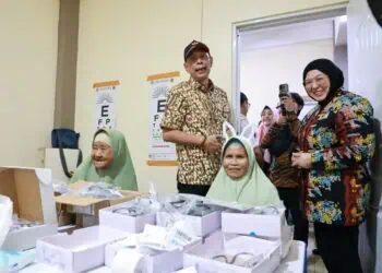 Peringati HLUN di Kelapa Dua, Wabup Tangerang dan Wamensos Tekankan Pentingnya Lingkungan Ramah Lansia