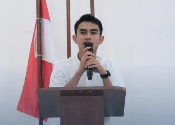 Koordinator Aliansi Penggerak Mahasiswa Pelajar Banten, Wildan. (ISTIMEWA)
