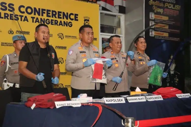 Satu Pelajar SMP Tewas Dalam Tawuran di Sindang Jaya, Polisi Tangkap Dua Terduga Pelaku