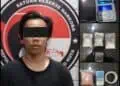 DIAMANKAN - Terduga tersangka pengedar narkotika jenis sabu, diamankan ke Mapolresta Serang Kota. (ISTIMEWA)