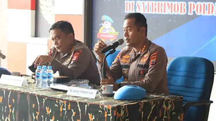 Cegah Pelanggaran Etik, Anggota Brimob Polda Banten Diberi Pembinaan