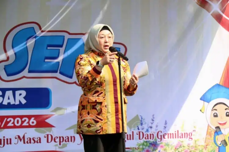 Wabup Tangerang Intan Hadiri Purnawiyata SDN Peusar, Dorong Pengembangan Bakat dan Karakter Siswa