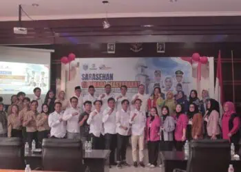 SARASEHAN - Komite Olahraga Masyarakat Indonesia (KORMI) Kabupaten Pandeglang, menggelar Sarasehan Olahraga Masyarakat yang dirangkaikan dengan rapat kerja (Raker) organisasi, Jumat (19/6/2026). (ISTIMEWA)