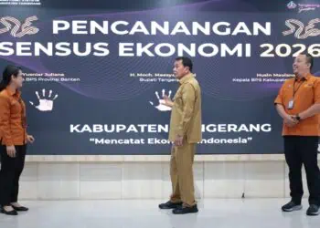 Sensus Ekonomi 2026 Dimulai, BPS Kerahkan 2.400 Petugas di Kabupaten Tangerang