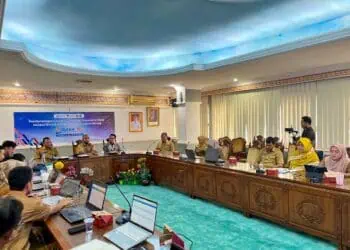 SOSIALISASI - DiskominfoSP Kabupaten Serang, mensosialisasikan aplikasi SIDEKA-NG (Sistem Informasi Desa dan Kawasan New Generation). (ISTIMEWA)