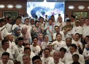 SILATURAHMI - Bupati dan Wakil Bupati Tangerang, bersilaturahmi dengan para relawan, Sabtu (27/6/2026). (ISTIMEWA)