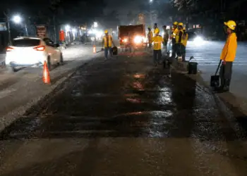 Perbaikan Jalan Husein Sastranegara Kota Tangerang Rampung Dikerjakan