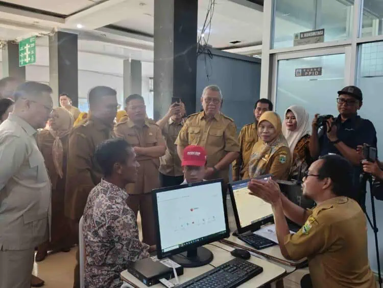 Tinjau Pra-SPMB di Tangsel, Andra Soni : Tidak Boleh Ada Lagi Titip Siswa