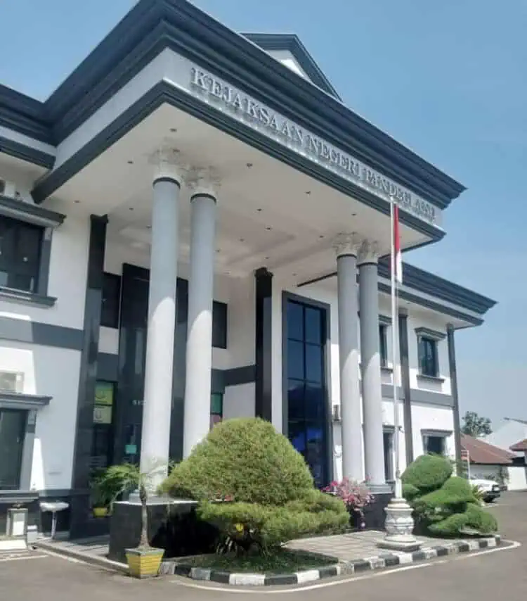 Kantor Kejari Kabupaten Pandeglang. (ISTIMEWA)