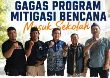 BSR - PGRI Pandeglang Jajaki Program Sosialisasi Mitigasi Kebencanaan