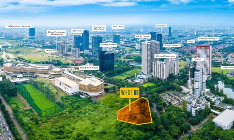 Alam Sutera Luncurkan WEST 18, Kawasan Komersial Baru di Pusat Aktivitas Bisnis