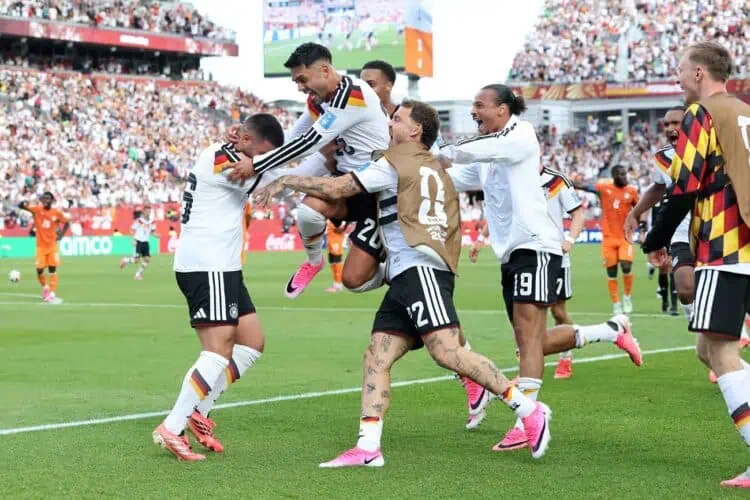 Jerman Kesulitan Kalahkan Pantai Gading
