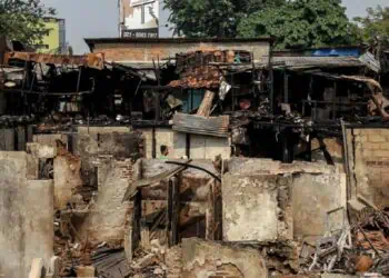 Berawal dari Kompor yang Ditinggal Menyala, Rumah Dua Lantai di Pamulang Terbakar
