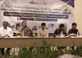 Hasil Survei Puspoll Indonesia Menunjukkan Tingkat Kepuasan Masyarakat ke Prabowo 64,8 Persen