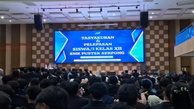 SMK Pustek Serpong Gelar Tasyakuran dan Pelepasan Siswa